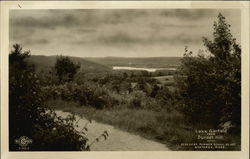 The Berkshire Summer School of Art - Lake Garfield from Sunset Hill Postcard