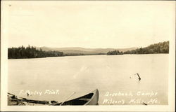 Bosebuck Camps, Wilson's Mills Postcard