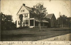 Prof. Sargents House Postcard