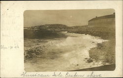 Hurricane Island, Eastern Shore Maine Postcard Postcard