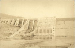 Wyman Dam On The Kennebec River Postcard