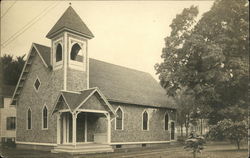 Shingled Church Buildings Postcard Postcard