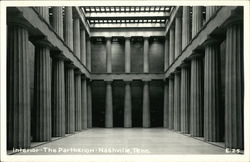 Interior The Parthenon Postcard