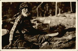 Beggar - Vieux Mendiant Postcard