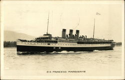 S. S. Princess Marguerite Steamers Postcard Postcard