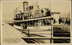 Excursion Steamer "Atlanta" Postcard