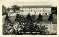 Muskingum College - Mens Memorial Dormitory New Concord, OH Postcard Postcard