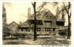 The Merrill-Palmer School Detroit, MI Postcard Postcard