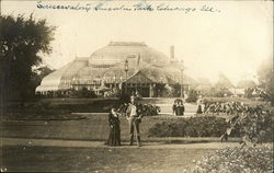 Lincoln Park - Conservatory Chicago, IL Postcard Postcard