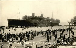 S.S. Morro Castle Ashore at Asbury Park, NJ New Jersey Postcard Postcard