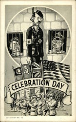 Celebration Day - Allied Propaganada Postcard