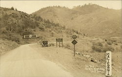 On the Pacific Highway California Postcard Postcard