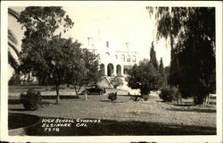 High School Grounds Postcard