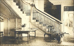 View of Entry - Interior of Home Portsmouth, NH Postcard Postcard