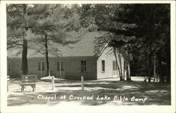 Chapel at Crooked Lake Bible Camp Postcard