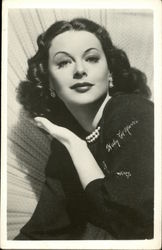 Hedy Lamarr Actresses W. J. G. Ray Postcard Postcard