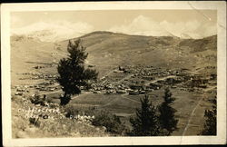 Pikes Peak in Distance Cripple Creek, CO Postcard Postcard