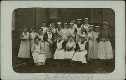 Portrait of a Group of Swedish Women Sweden Postcard Postcard