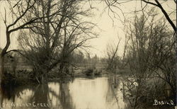 Walnut Creek Basil, OH Postcard Postcard