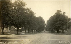 West Market St Carroll, OH Postcard Postcard