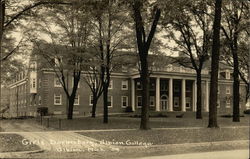 Albion College - Girls Dormitory Postcard