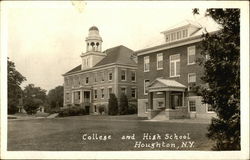 College and High School Postcard