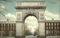 Washington Arch Postcard