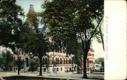 Public High School Postcard