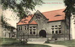 Public Library Postcard