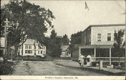 Perkin's Square Ogunquit, ME Postcard Postcard