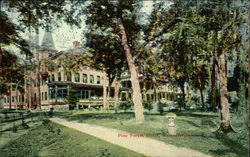 Pine Forest Hotel Summerville, SC Postcard Postcard