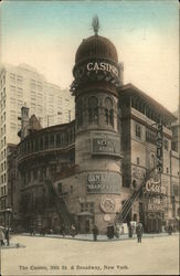 The Casino, 39th Street & Broadway New York, NY Postcard Postcard