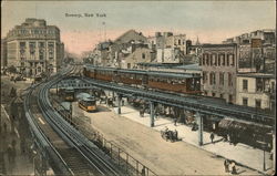 Bowery New York, NY Postcard Postcard