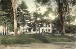 The Country Club in Pittsfield Postcard