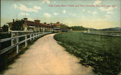 Oak Lawn Race Track and Fair Grounds Hot Springs, AR Postcard Postcard