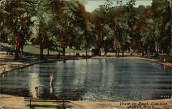 View in South Common Lowell, MA Postcard Postcard