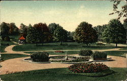 Fort Hill Park Lowell, MA Postcard Postcard