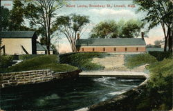 Guard Locks, Broadway Street Postcard