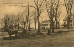 View Across Belvidere Park Postcard