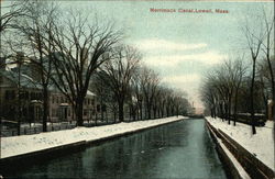 Merrimack Canal Postcard