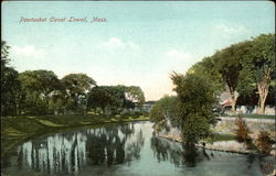 Pawtucket Canal Postcard