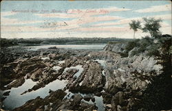 Merrimack River from Moody St. Bridge Postcard