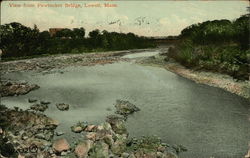 View From Pawtucket Bridge Postcard