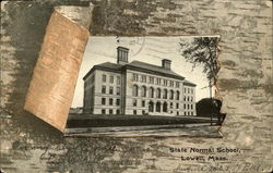 State Normal School Lowell, MA Postcard Postcard