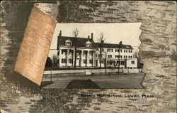 Rogers Hall School Lowell, MA Postcard Postcard