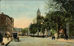 Monument Square Lowell, MA Postcard Postcard