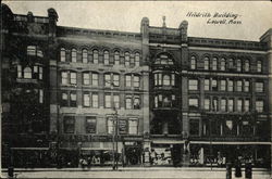 Hildrith Building Lowell, MA Postcard Postcard