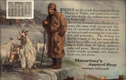 Macartney's Apparel Shop Lowell, MA Postcard Postcard