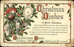 Greenwood Bros. China Store Postcard