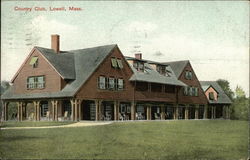 Country Club Lowell, MA Postcard Postcard